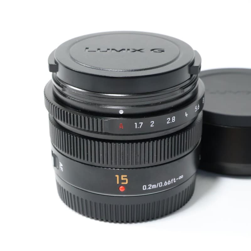 LEICA DG SUMMILUX 15mm/F1.7 ASPH. ブラック H-X015-K