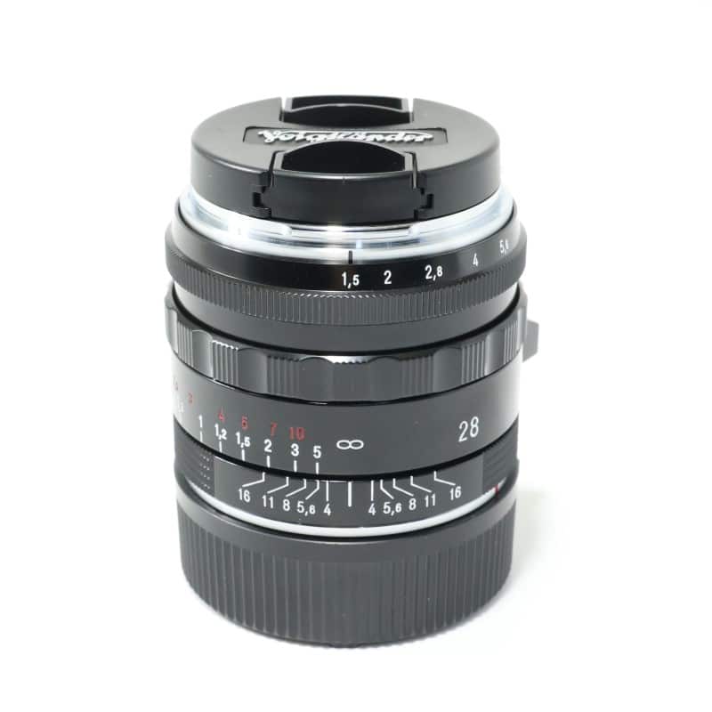 NOKTON Vintage Line 28mmF1.5 Aspherical Type II ブラックペイント