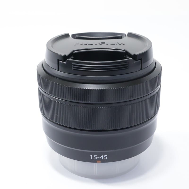 中古品 バイオレントエフェクト 15ポンド 富士フイルム フジノンレンズ XC15-45mmF3.5-5.6 OIS PZ ブラック AB+