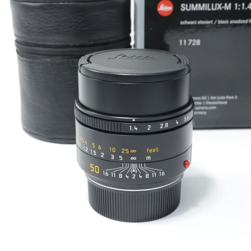 ライカ ズミルックスM f1.4/50mm ASPH. ブラック 11728