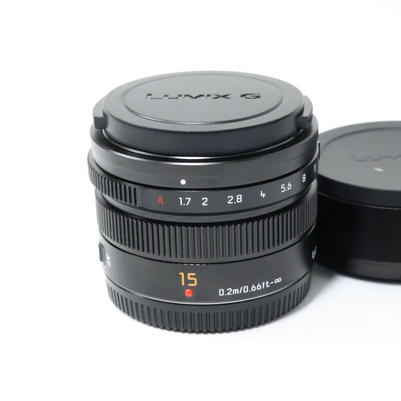 LEICA DG SUMMILUX 15mm/F1.7 ASPH. ブラック H-X015-K