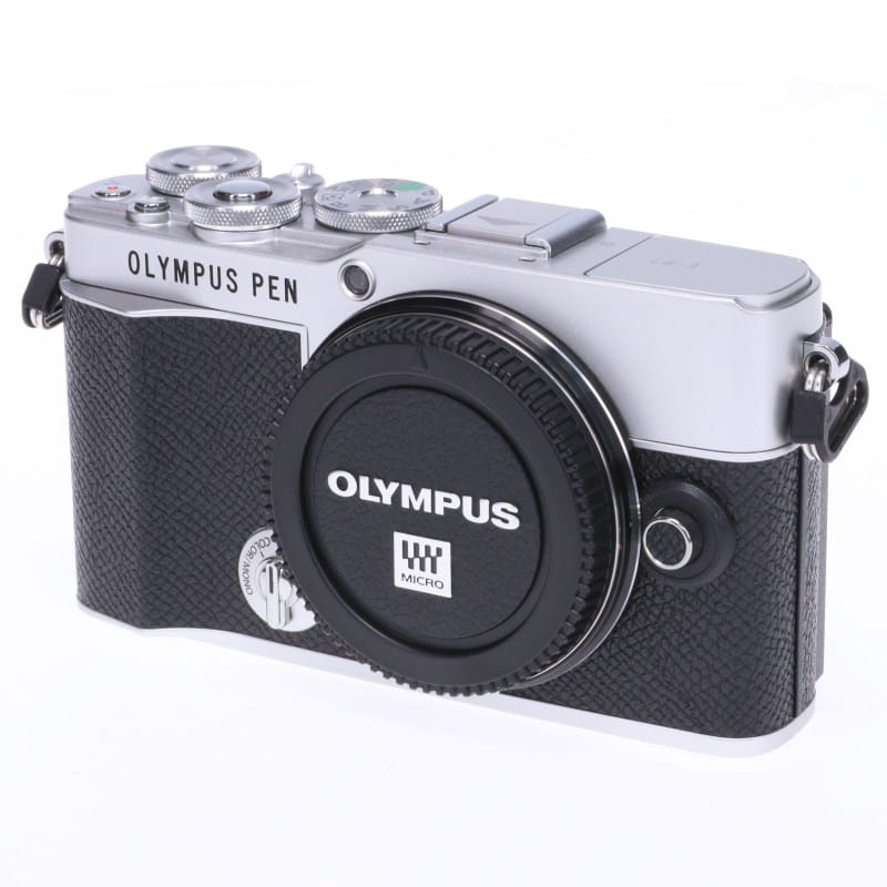 OLYMPUS／OM SYSTEM PEN E-P7 ボディー シルバー ABランク 中古