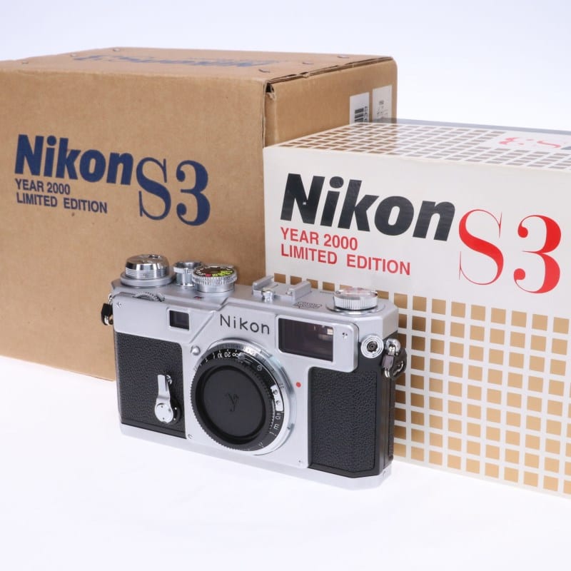 極美品 Nikon S3 2000年記念モデル 完動品 露出計/純正ケース付 Nikon Nikon S3 2000年記念モデル ボディのみ ABランク 中古｜フジヤカメラ