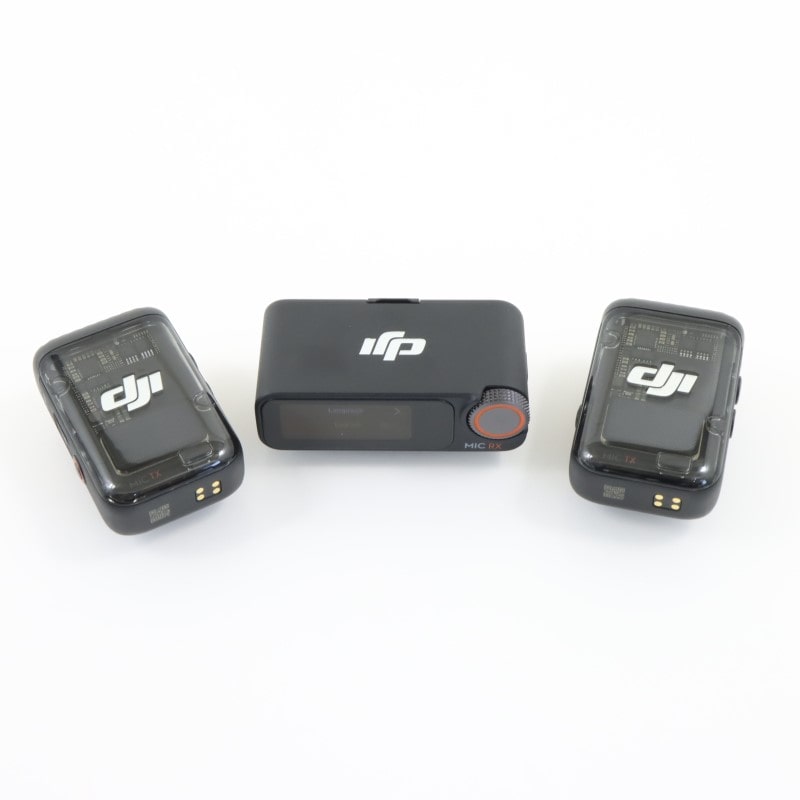 DM1021 [DJI Mic 2 (トランスミッター×2 + レシーバー×1 + 充電ケース)]