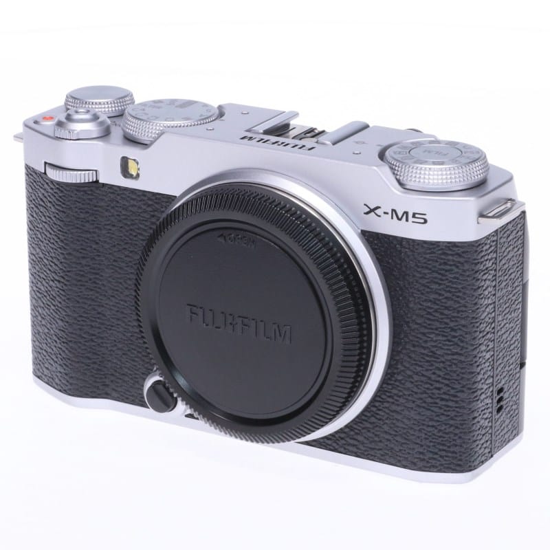 【美品】X-M5 アクセサリー多数 FUJIFILM カメラ ボディ 初心者向 富士フイルム FUJIFILM X-M5 ボディ シルバー ABランク 中古｜フジヤカメラ