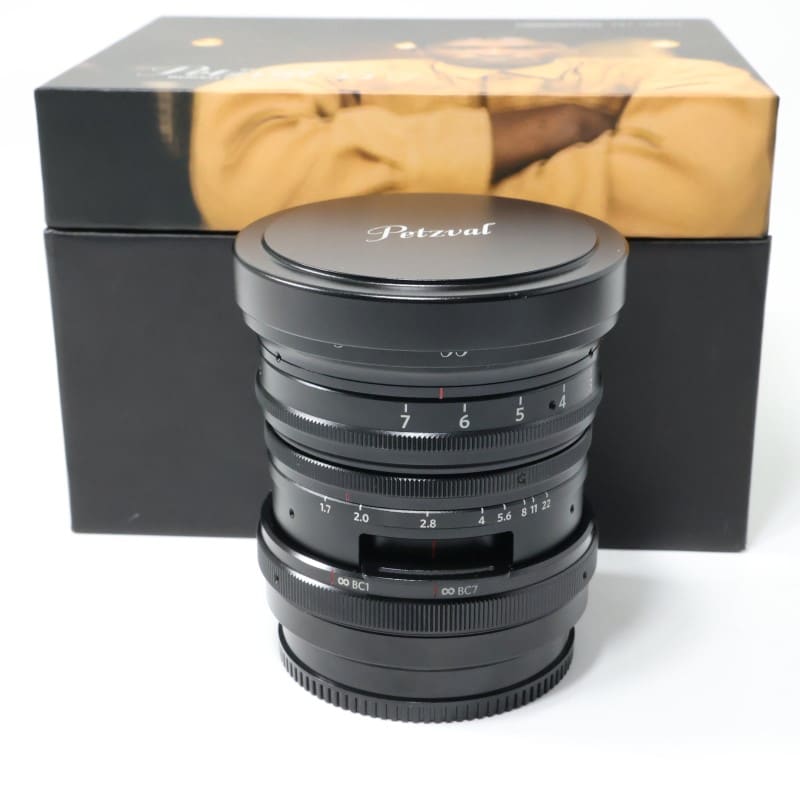 NEW PETZVAL 55mm1.7 MKII アルミニウムブラック ソニーE