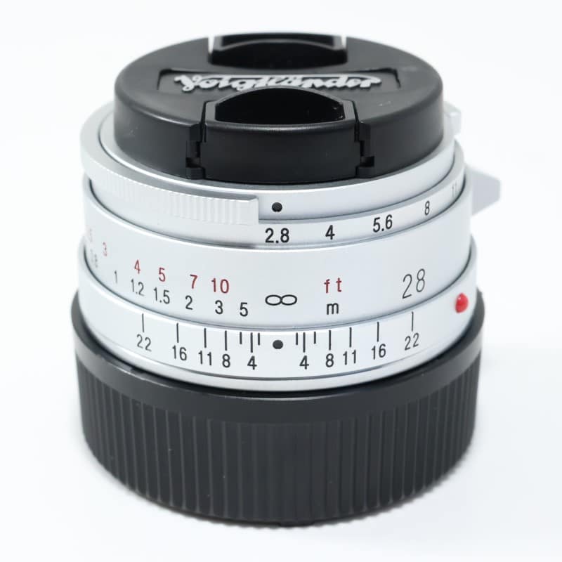 Voigtlander COLOR-SKOPAR 28mm F2.8 Aspherical Type II VM シルバー