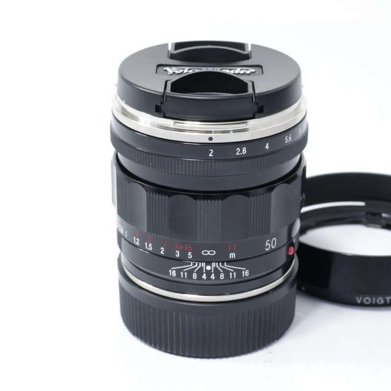 APO-LANTHAR 50mm F2 Aspherical VM ブラックペイント フジヤカメラ80周年記念モデル