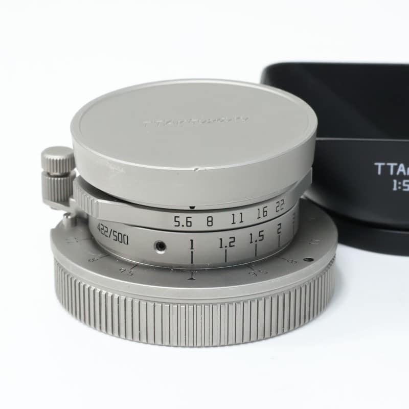 TTArtisan 28mm f/5.6 ライカMマウント チタンカラー