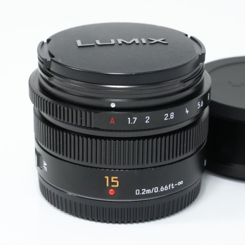 LEICA DG SUMMILUX 15mm/F1.7 ASPH. ブラック H-X015-K