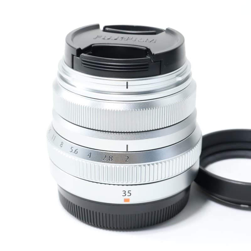フジノンレンズ XF35mmF2 R WR シルバー