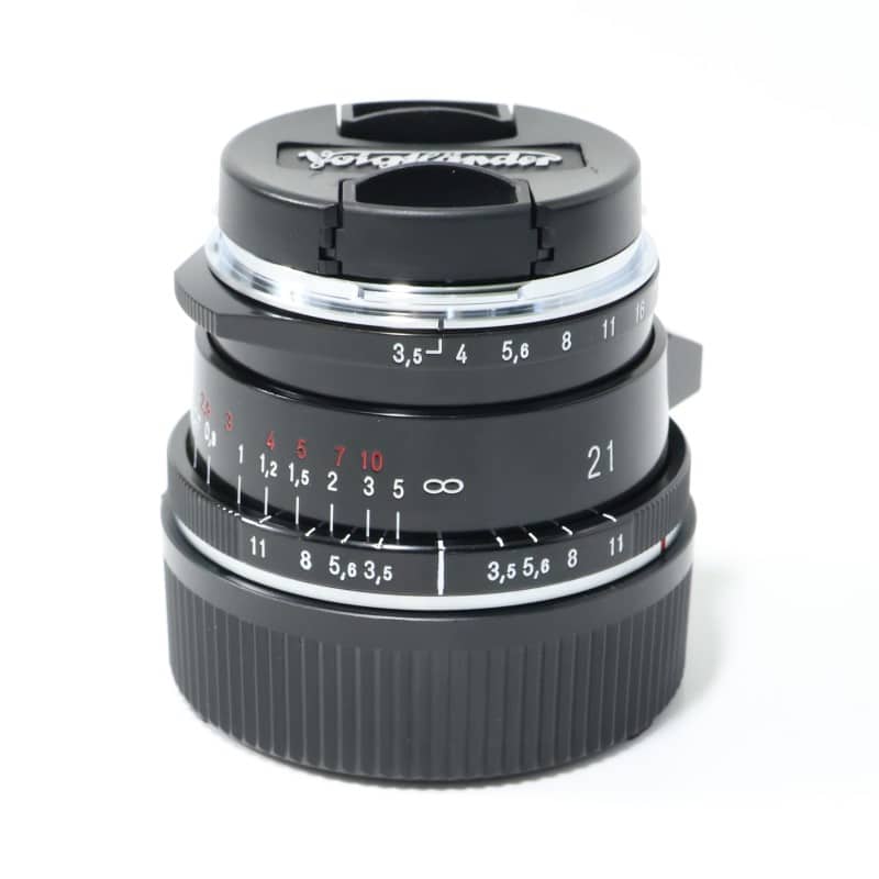 COLOR-SKOPAR Vintage Line 21mm F3.5 Aspherical TypeII VM ブラックペイント