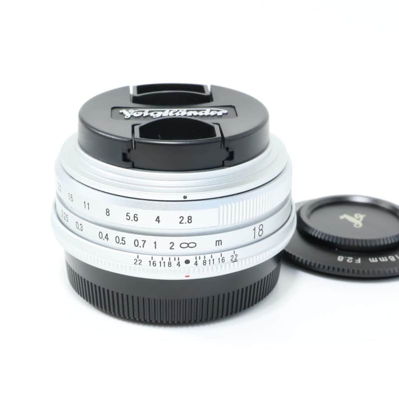COLOR-SKOPAR 18mm F2.8 Aspherical シルバー X-mount