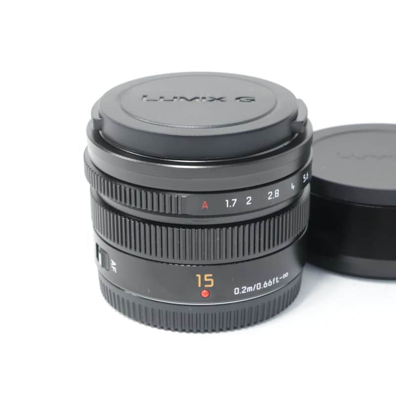 LEICA DG SUMMILUX 15mm/F1.7 ASPH. ブラック H-X015-K