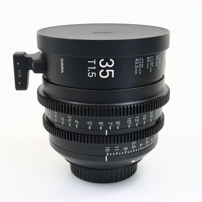35mm T1.5 FF/EF feet [FF High Speed Prime Line EFマウント フィート表示]