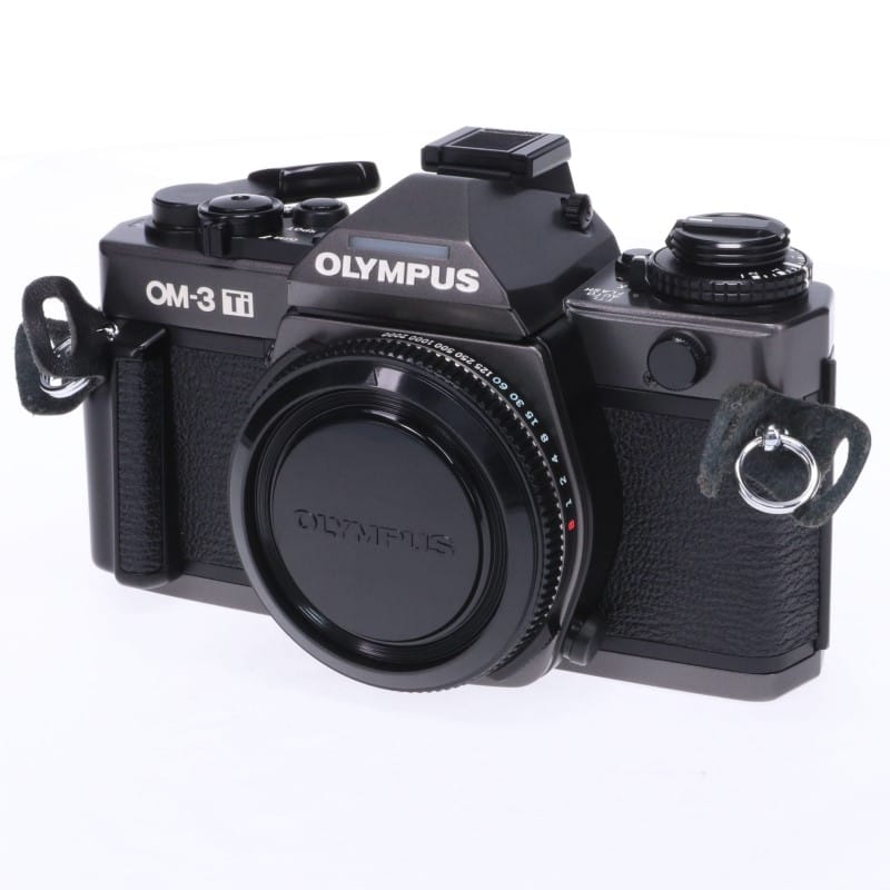 OLYMPUS OM-3Ti 未使用品 中古入荷情報】究極の姿【オリンパス OM-3 Ti】