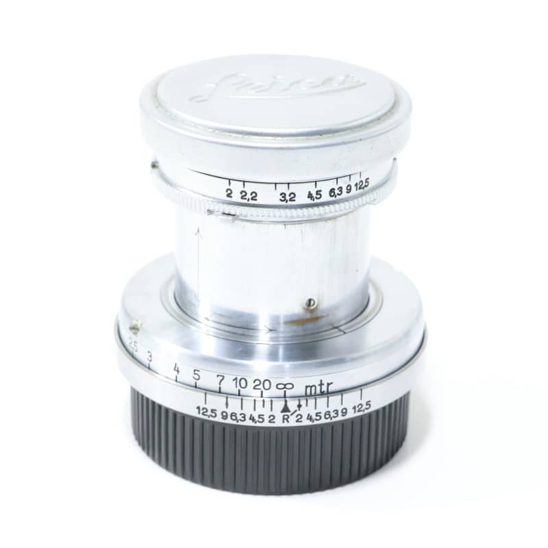 ズマール L 50mm F2 クロム 先白