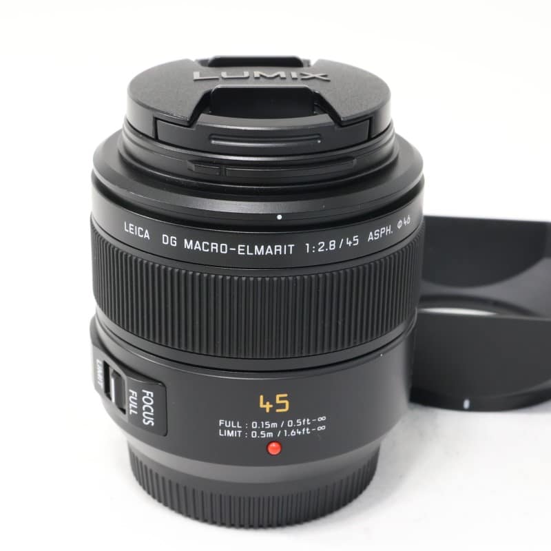 LEICA DG MACRO-ELMARIT 45mm/F2.8 ASPH/MEGA O.I.S. H-ES045