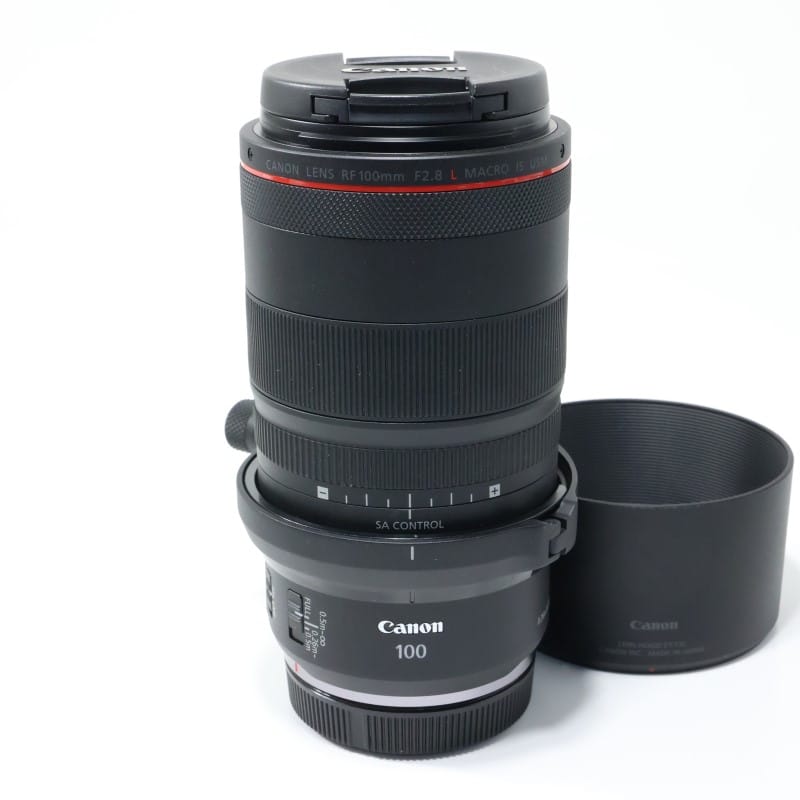 RF100mm F2.8 L MACRO IS USM + リング三脚座E(B)付