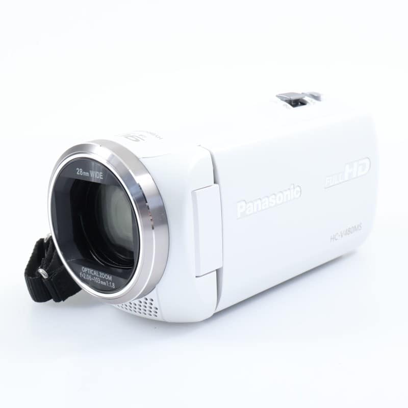 Panasonic HC-V480MS ホワイト HC-V480MS-W AB+ランク 中古｜フジヤカメラ