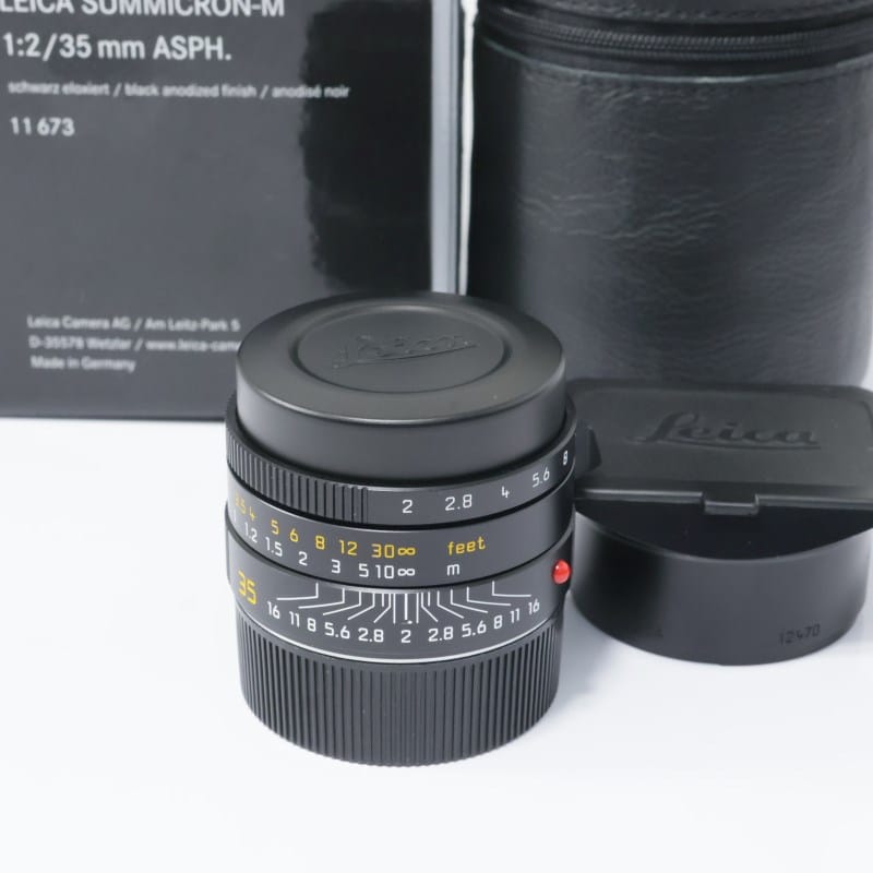 ライカ ズミクロンM f2/35mm ASPH. ブラック 11673