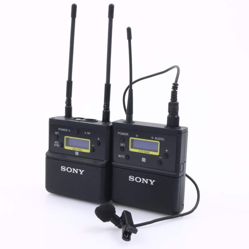 SONY UWP-D21 B帯アナログワイヤレスマイクロホンパッケージ ABランク