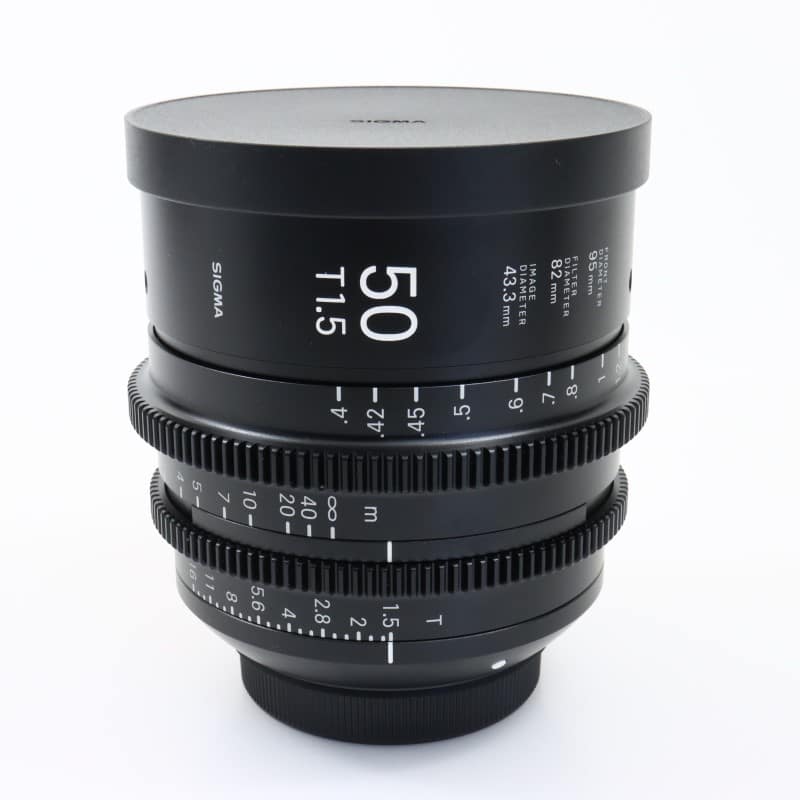 50mm T1.5 FF/EF meter [FF High Speed Prime Line EFマウント メートル表示]