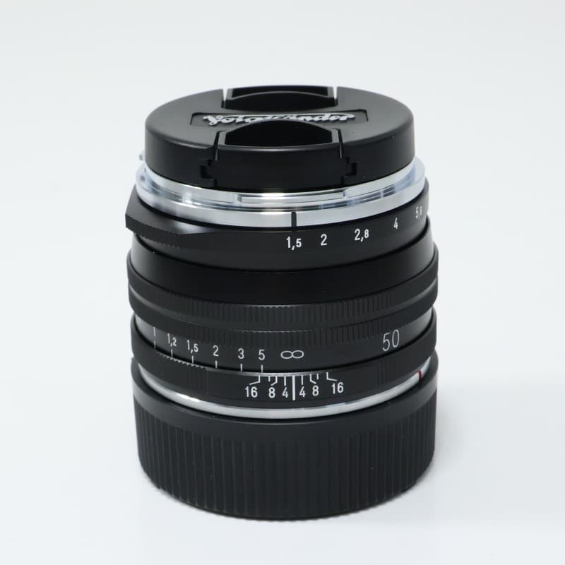 NOKTON vintage line 50mm F1.5 Aspherical Ⅱ VM ブラック MC