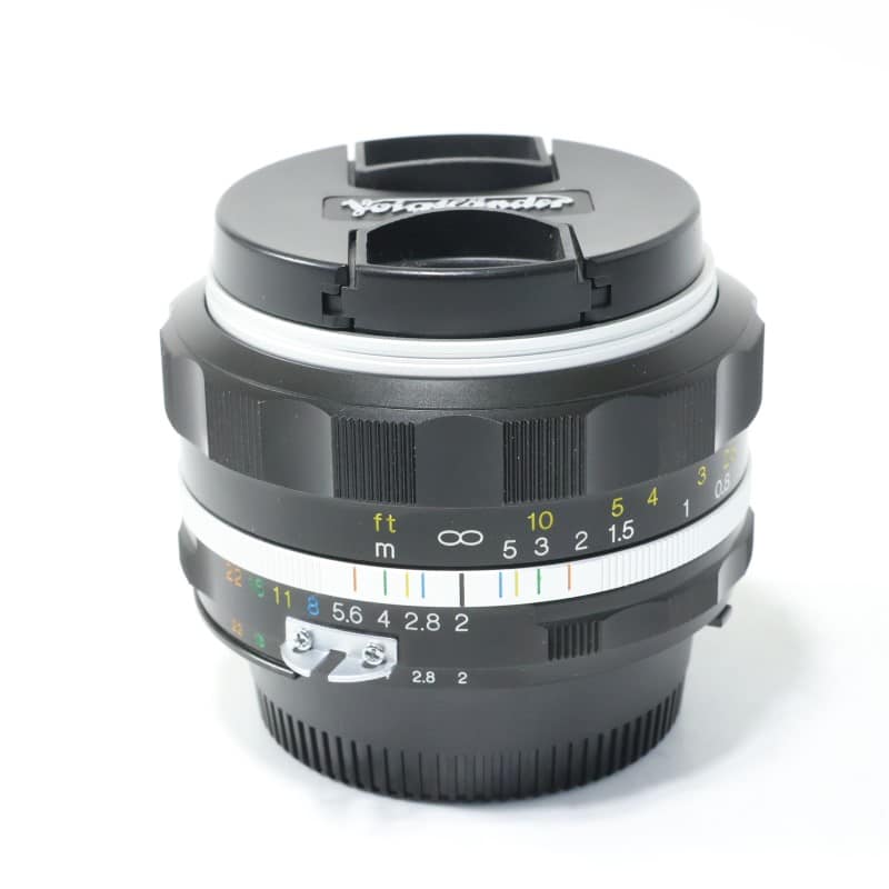 Voigtlander ULTRON 40mm F2 Aspherical SLIIS (Ai-s) シルバーリム AB