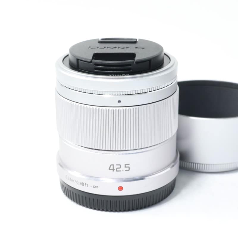 LUMIX G 42.5mm/F1.7 ASPH./POWER O.I.S. シルバー H-HS043-S