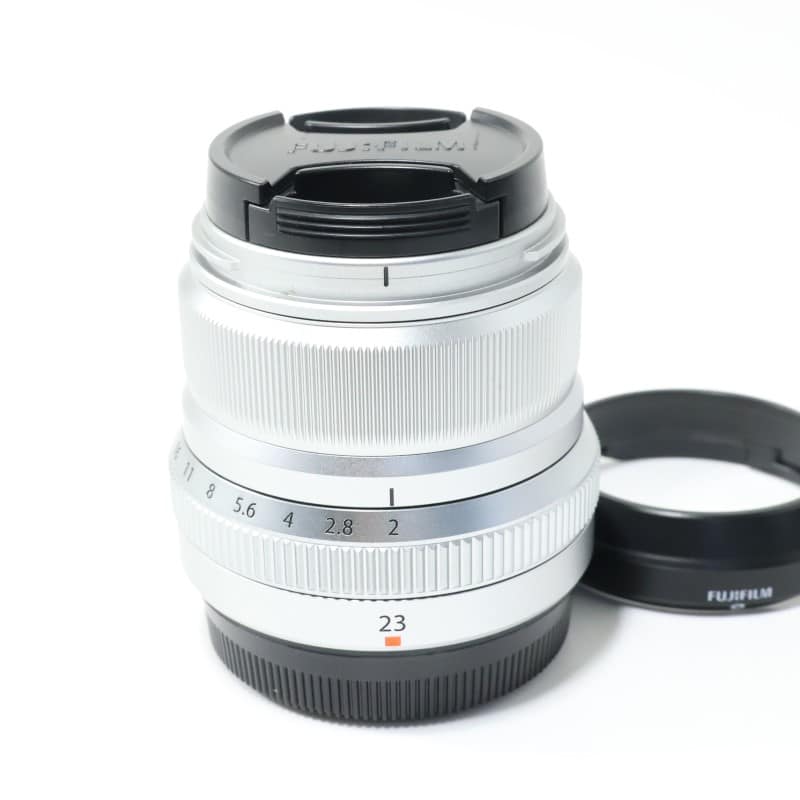 フジノンレンズ XF23mmF2 R WR シルバー
