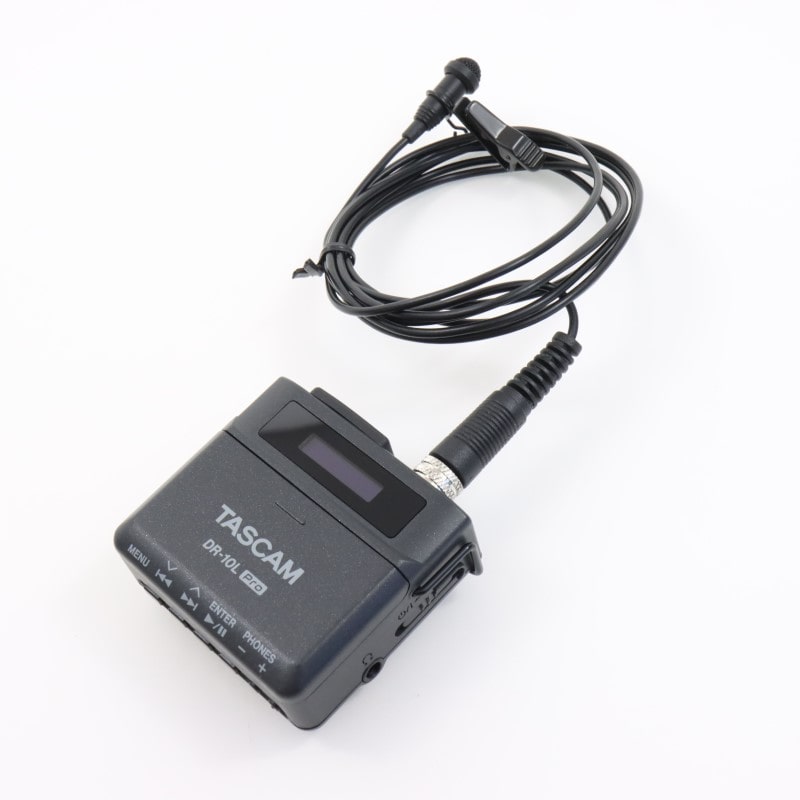 DR-10L Pro [32-Bit Float Field Recorder and Lavalier Mic]