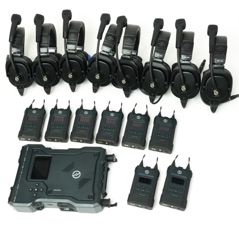 Solidcom M1 (8Beltpacks) [ワイヤレスインターカムシステム]