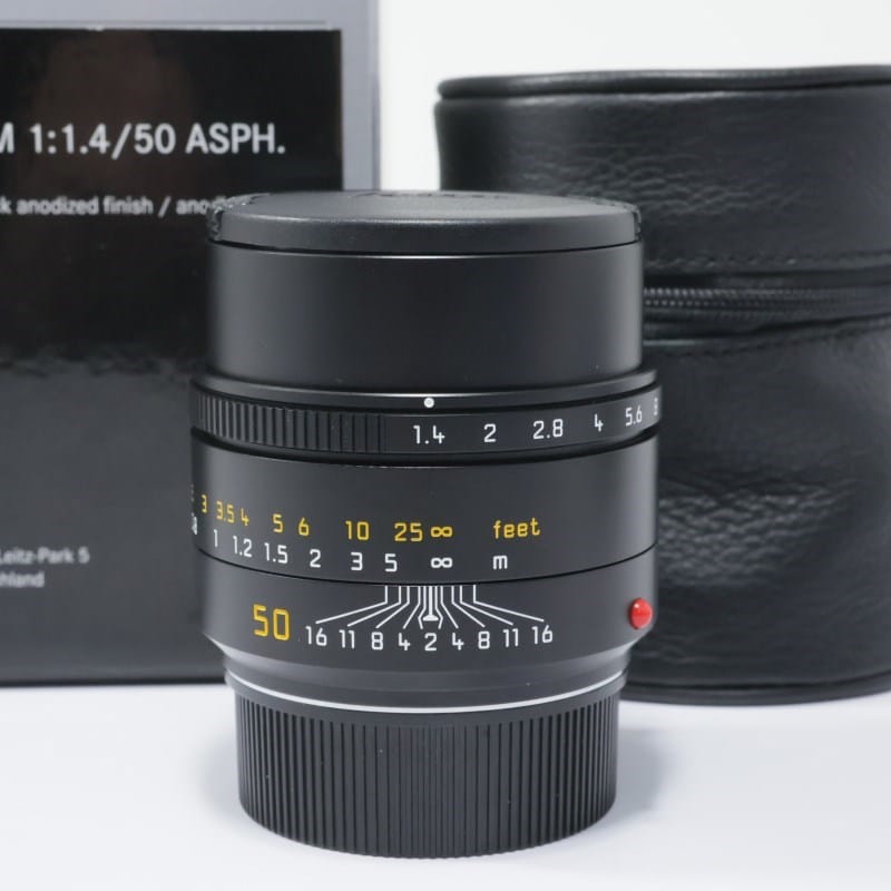 Leica ライカ ズミルックスM f1.4/50mm ASPH. ブラック 11728 ABランク