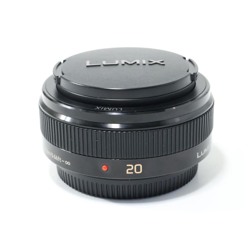 Panasonic LUMIX G 20mm/F1.7 II ASPH. ブラック H-H020A-K 中古