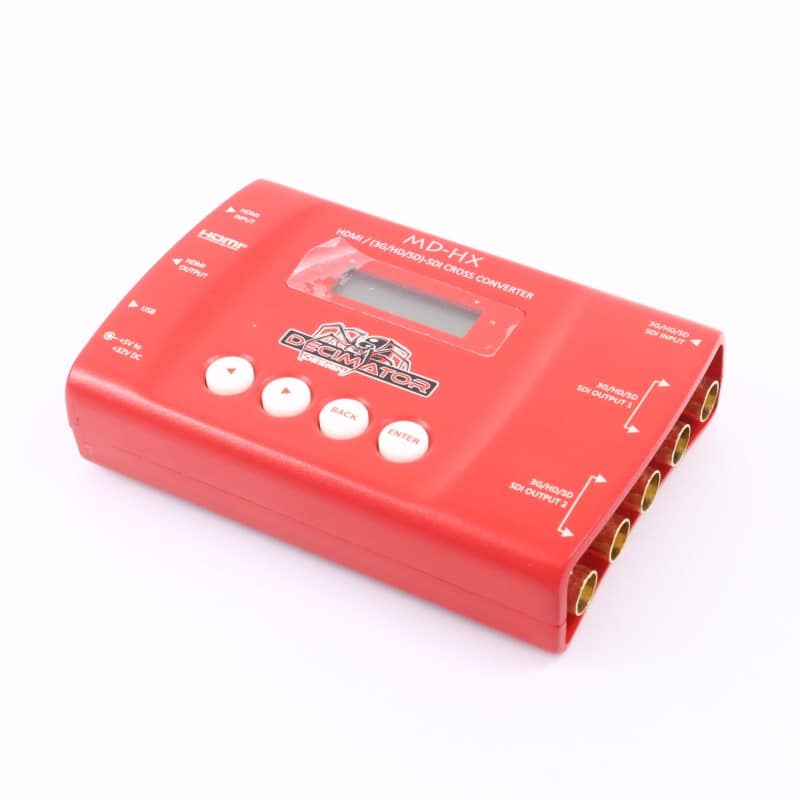 Decimator Design MD-HX [(3G/HD/SD)-SDI HDMI Cross Convertor] AB+