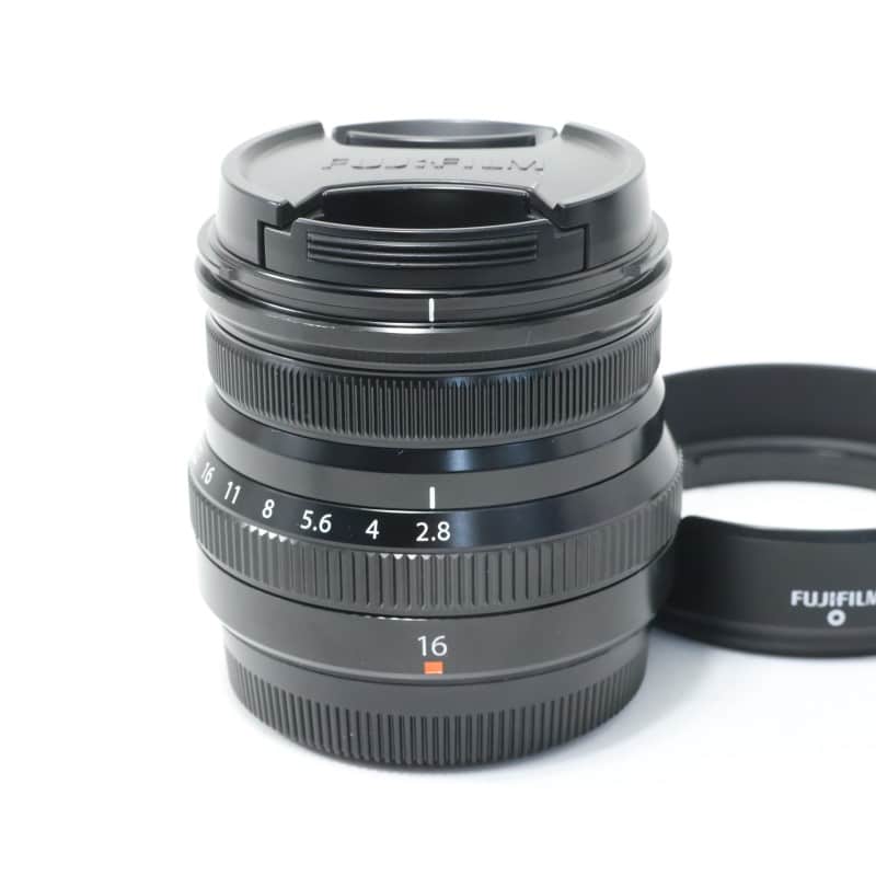 フジノンレンズ XF16mmF2.8 R WR ブラック