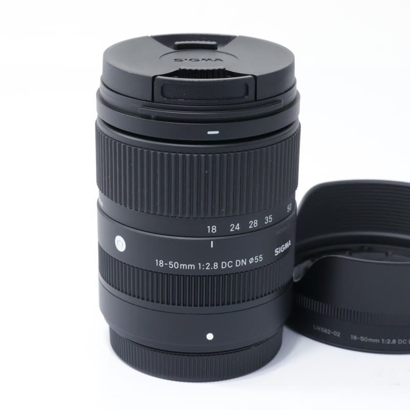 SIGMA 18-50mm F2.8 DC DN RFレンズ　中古 SIGMA 18-50mm F2.8 DC DN | Contemporary 富士フイルムXマウント A
