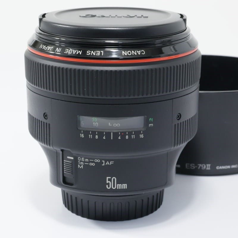 Canon EF 50mm F1.0 L USM AB-ランク 中古｜フジヤカメラ