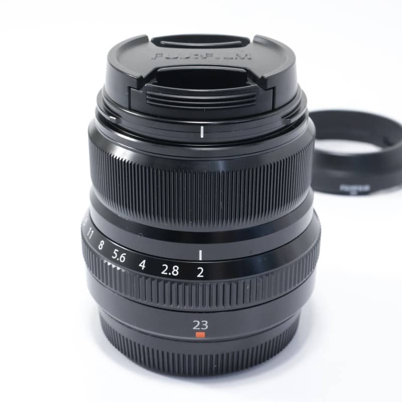 富士フイルム フジノンレンズ XF23mmF2 R WR ブラック ABランク 中古