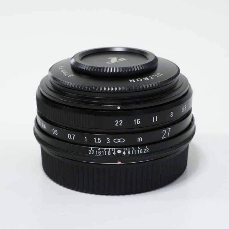 ULTRON 27mm F2 ブラック X-mount