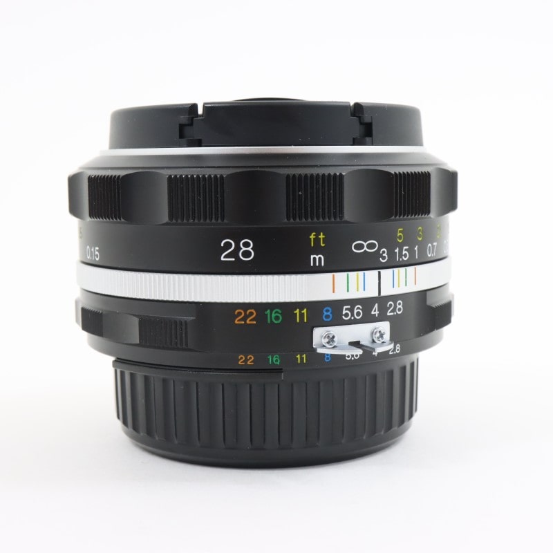 COLOR-SKOPAR 28mm F2.8 Aspherical SL IIS シルバーリム Ai-s