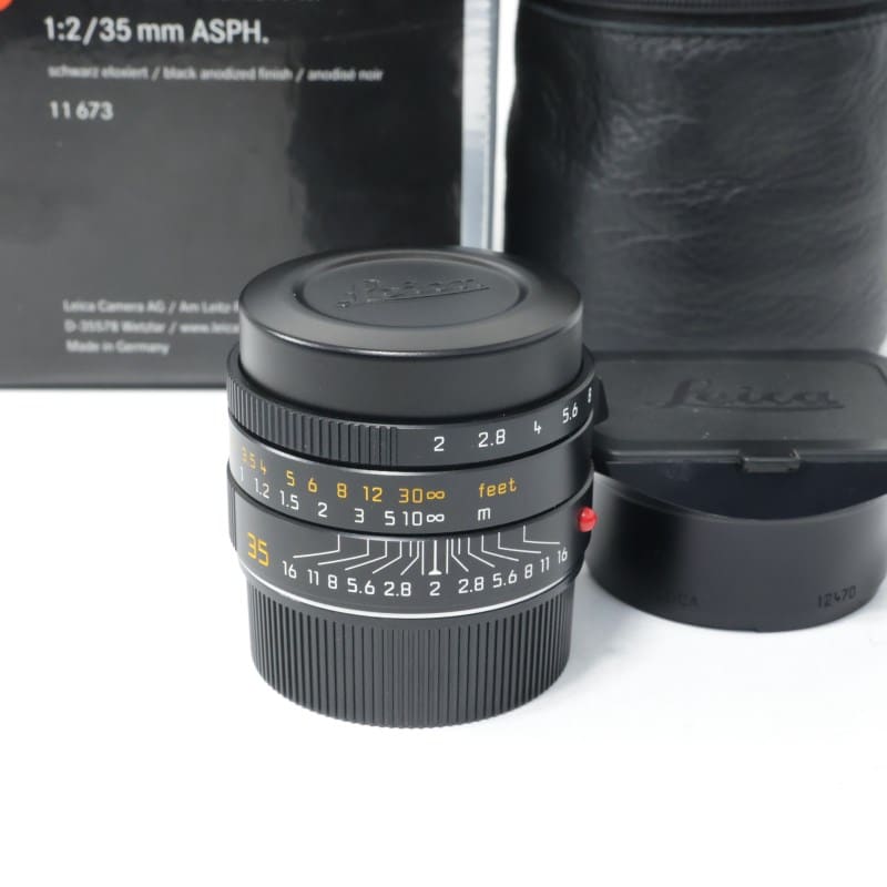 ライカ ズミクロンM f2/35mm ASPH. ブラック 11673