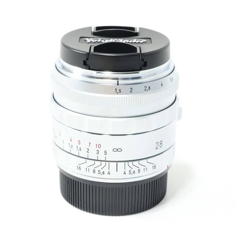 NOKTON Vintage Line 28mmF1.5 Aspherical Type II シルバー