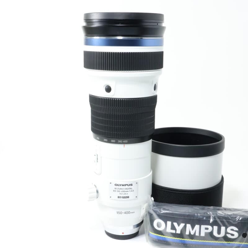 M.ZUIKO DIGITAL ED 150-400mm F4.5 TC1.25x IS PRO ホワイト