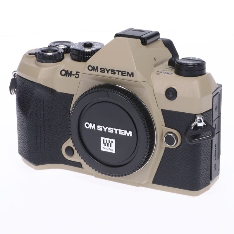 OM SYSTEM OM-5 Mark II ボディー サンドベージュ