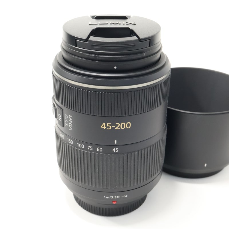 LUMIX G VARIO 45-200mm/F4.0-5.6/MEGA O.I.S. ブラック