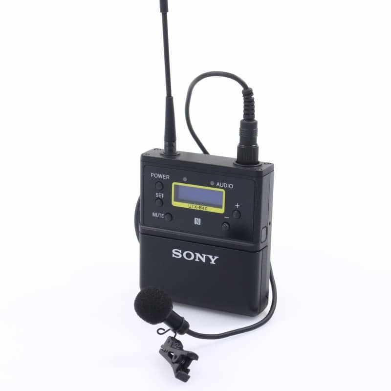 n*o様 SONY UTX-B40 ボディパックトランスミッター 2台セット SONY UTX-B40 [ボディーパックトランスミッター] AB+ランク 中古