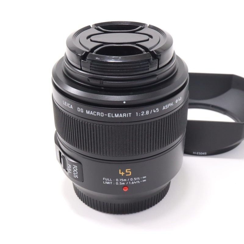 LEICA DG MACRO-ELMARIT 45mm/F2.8 ASPH/MEGA O.I.S. H-ES045