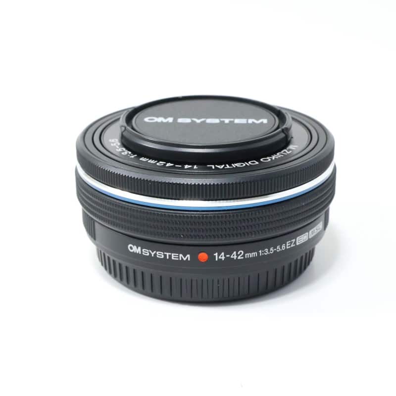 OM SYSTEM M.ZUIKO DIGITAL ED 14-42mm F3.5-5.6 EZ ブラック